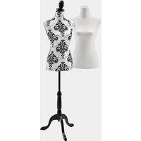 White & Damask Mannequin