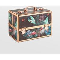 Large Jungle Print Makeup Case