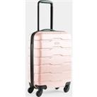 ABS Pink Cabin Bag - Travel Luggage - VonHaus