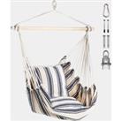 Striped Hanging Swing Chair