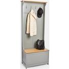 Hall Valet with Storage Trunk