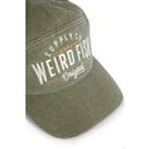 Weird Fish Vincent Graphic Cap Taupe Grey Size ONE