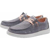 Weird Fish Hey Dude Wendy Boo Lightweight Canvas Shoes Grey Size 4
