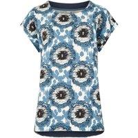 Weird Fish Paw Paw Organic Cotton Printed Jersey T-Shirt Rich Navy Size 8