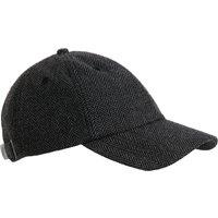 Weird Fish Grasmere Herringbone Cap Charcoal Grey Size ONE