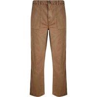 Weird Fish Newhaven Workwear Trousers Tan Size 42