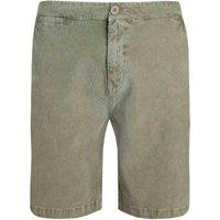 Weird Fish Munro Cord Shorts Taupe Grey Size 30