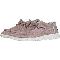 Weird Fish Rasbora Lightweight Lace Slip on Shoes Pink Size 8