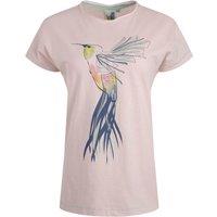 Weird Fish Hummingbird Organic Cotton Front Print T-Shirt White Size 22