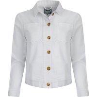 Weird Fish Rosanna Canvas Jacket Flamingo Size 8