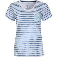 Weird Fish Ericak Organic Cotton Pocket T-Shirt Blue Size 8