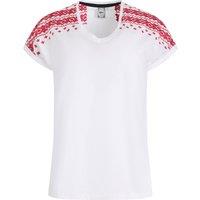 Weird Fish Tildare Organic Cotton Embroidered T-Shirt Viridis Size 8