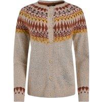 Weird Fish Hatty Fair Isle Cardigan Sea Mist Size 8
