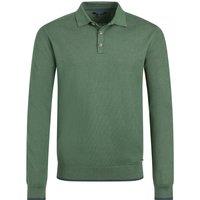 Weird Fish Alden Long Sleeve Knitted Polo Mocha Size XL