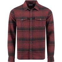 Weird Fish Bosco Check Over Shirt Grey Size XL