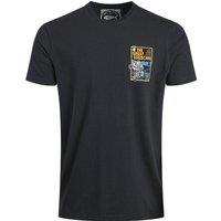 Weird Fish The Great Eggscape Artist Tee Rust Leaves Size XL