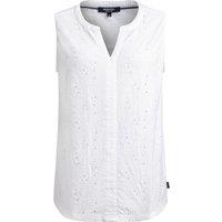 Weird Fish Maude Broidery Vest White Size 10