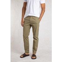 Weird Fish Freddie Super Soft Chino Trousers Dusty Rose Size 40