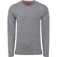 Weird Fish Fins Branded Long Sleeve T-Shirt Midnight Size XL