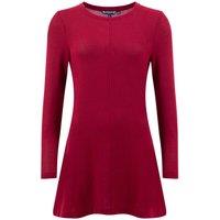 Weird Fish Ruby Long Sleeve Soft Touch Tunic Garnet Size 10