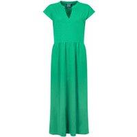 Weird Fish Reed Plain Jersey Notch Neck Maxi dress Mazarine Blue Size 8