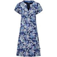 Weird Fish Suffolks Printed Jersey Dress Ink Size 8