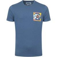 Weird Fish The Whoot Back Print Artist T-Shirt Ensign Blue Size XL