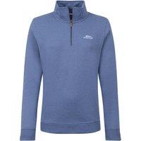 Weird Fish Avery 1/4 Zip Sweatshirt Navy Size 8