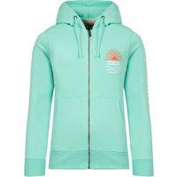 Weird Fish Cyra Graphic Full Zip Hoodie Sorbet Size 8