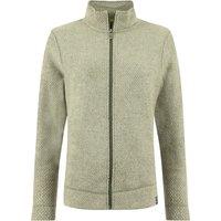 Weird Fish Faire Full Zip Textured Fleece Aubergine Size 8