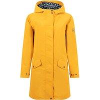 Weird Fish Delara Waterproof Jacket Washed Blue Size 8