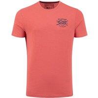 Weird Fish Uphaul Back Print Graphic T-Shirt Navy Size XL