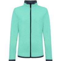 Weird Fish Ariana Full Zip Grid Fleece Gerbera Size 8