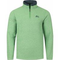 Weird Fish Newark 1/4 Zip Grid Fleece Orange Spice Size XL