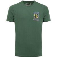 Weird Fish Sea Shanties Back Print Artist T-Shirt Dusky Green Size 2XL