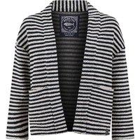 Weird Fish Arlow Striped Macaroni Kimono Cardigan Ecru Size 10