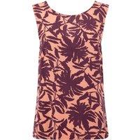 Weird Fish Asterin Printed Sleeveless Top Sunset Size 10