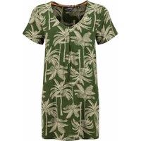 Weird Fish Annuri Lightweight Printed Tunic Ginko Green Size 10