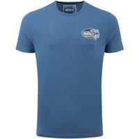 Weird Fish Coarse Fishing Back Print Graphic T-Shirt Navy Size 5XL