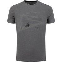Weird Fish Biking Front Print Graphic T-Shirt Iron Stone Size 4XL
