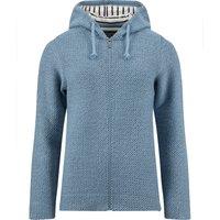 Weird Fish Chicoa Full Zip Macaroni Hoodie Faded Denim Size 16