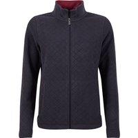 Weird Fish Eve Full Zip Jacquard Polar Fleece SandStone Size 8