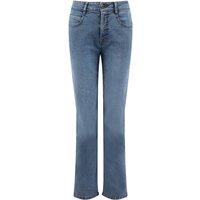 Weird Fish Gemma Straight Fit Jeans Mid Blue Size 10