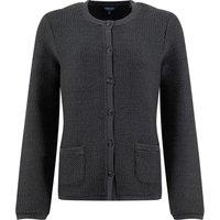 Weird Fish Sara Macaroni Cardigan Navy Size 10
