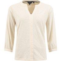 Weird Fish Mabel Broidery 3/4 Sleeve Top Red Grape Size 22