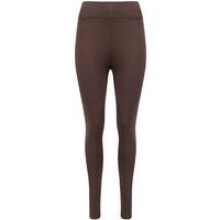 Weird Fish Lilliane High Waisted Leggings Bitter Chocolate Size 10
