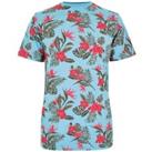 Weird Fish Howes Organic Cotton Printed T-Shirt Sky Blue Size S