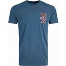 Weird Fish Trouters Artist T-Shirt Ensign Blue Size M