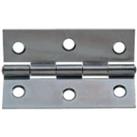 Butt Hinge Zinc Plated 76mm - Pack of 20