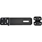 Wickes Safety Hasp and Staple Black - 100mm